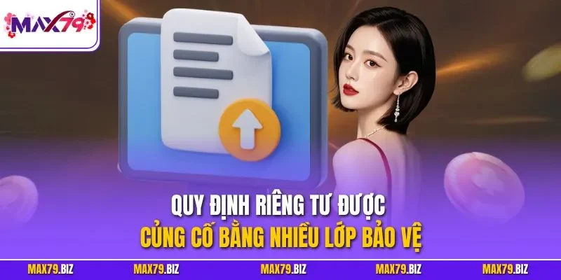 Quy định riêng tư được củng cố bằng nhiều lớp bảo vệ