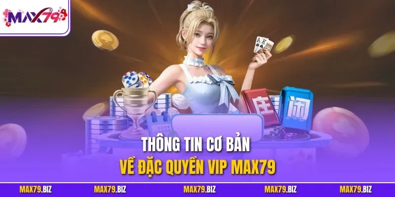 Thông tin cơ bản về đặc quyền Vip MAX79